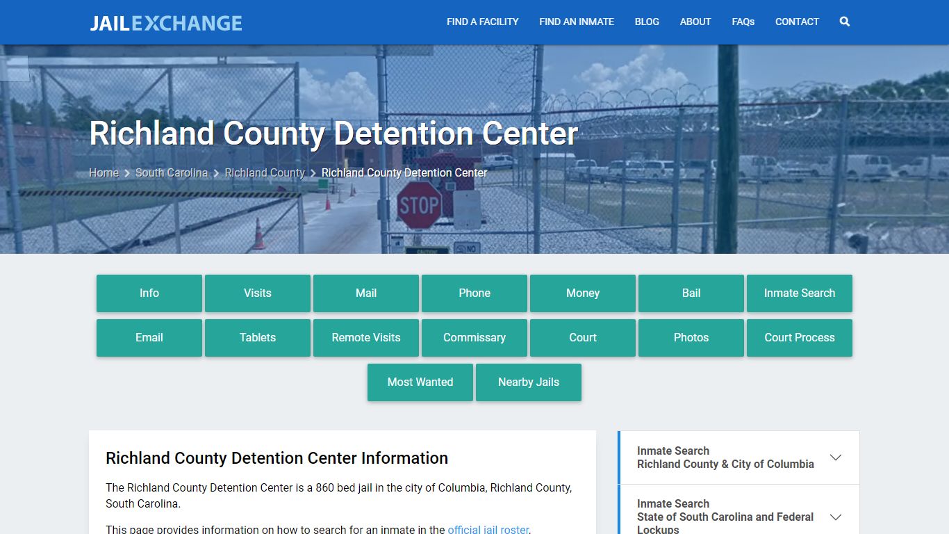 Richland County Detention Center - Jail Exchange